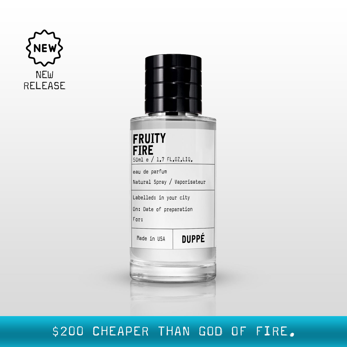 "...smells like God of Fire” - 20 ml sample